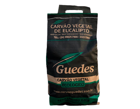 Carvão Guedes 2.5kg